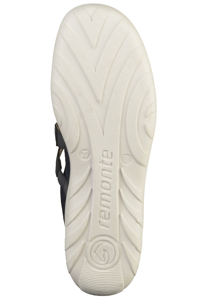 Remonte Ballerinas Leder Dunkelblau
