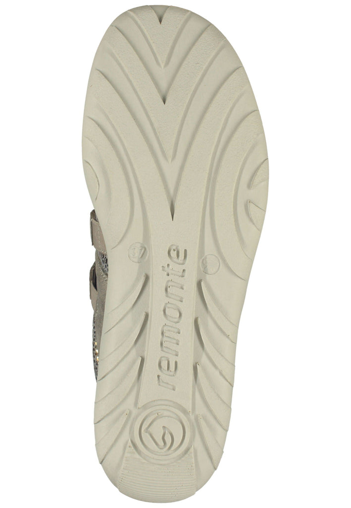 Remonte Ballerinas Lederimitat Beige/Gold