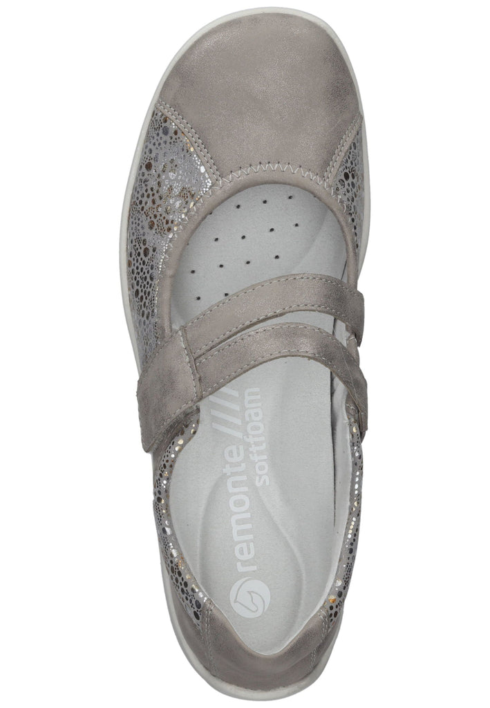 Remonte Ballerinas Lederimitat Beige/Gold