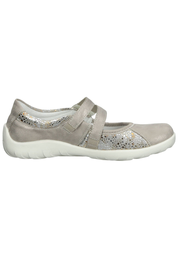 Remonte Ballerinas Lederimitat Beige/Gold