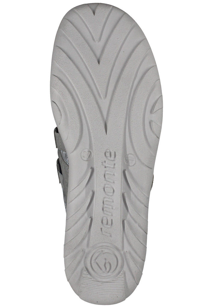 Remonte Ballerinas Lederimitat/Textil Weiß/Silber