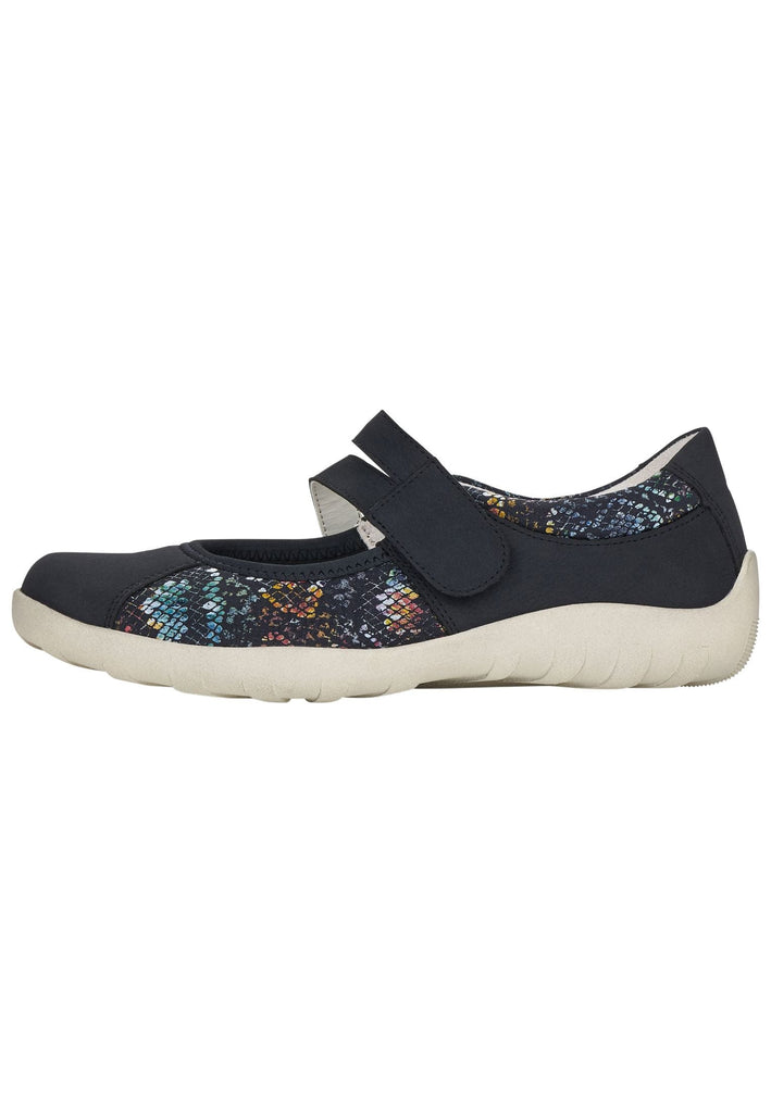 Ballerinas Remonte Ballerinas Leder Blau/Multi
