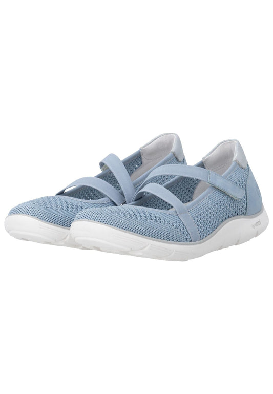 Remonte Ballerinas Textil Aqua