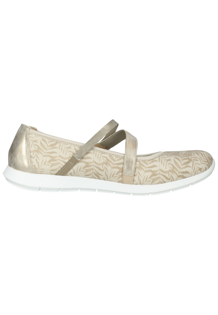 Remonte Ballerinas Textil Creme