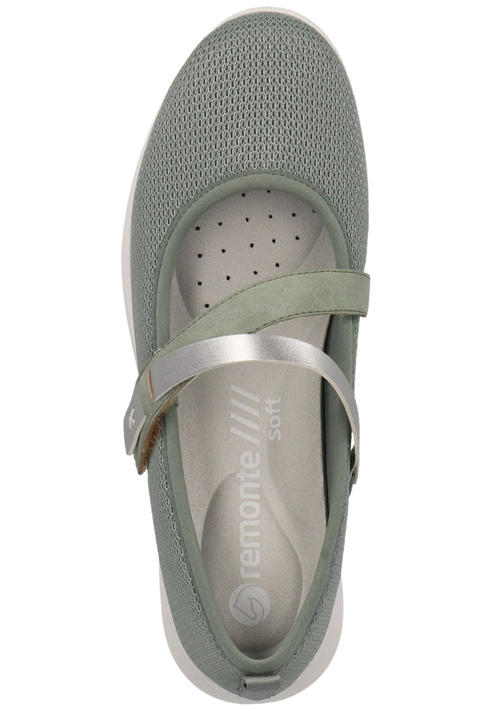 Remonte Ballerinas Textil Mint