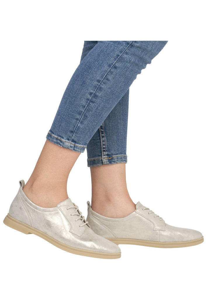 Remonte Halbschuhe Leder Gold