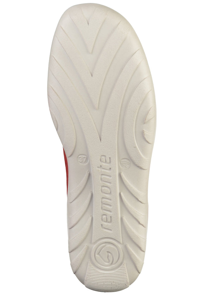 Remonte Halbschuhe Leder/Textil Rot