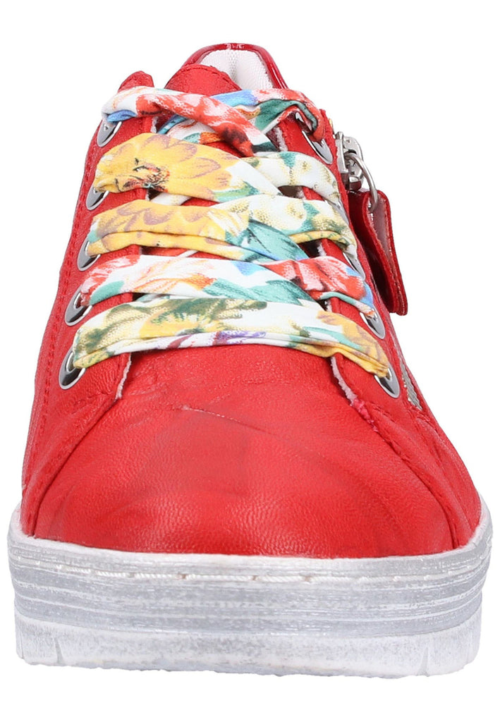 Remonte Halbschuhe Lederimitat Rot