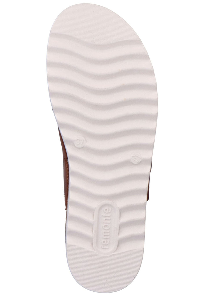 Remonte Pantoletten Glattleder Muskat