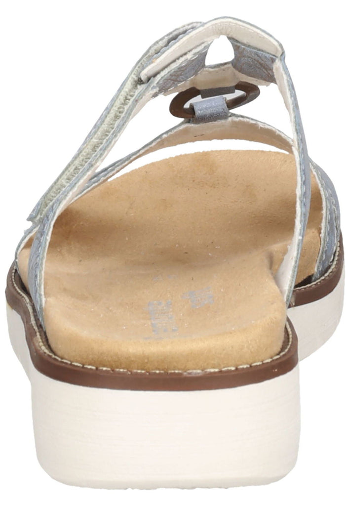 Remonte Pantoletten Lederimitat Blau