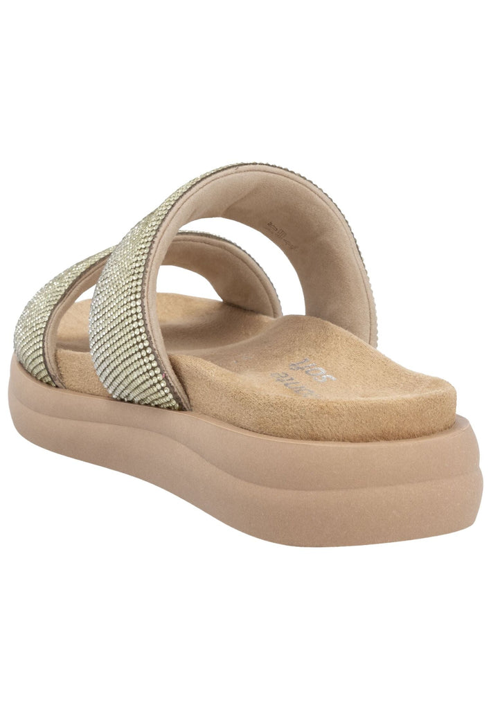 Remonte Pantoletten Lederimitat Cream