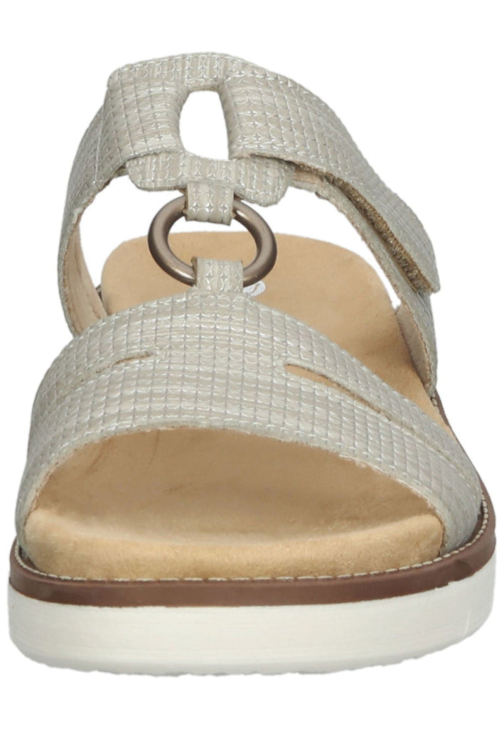 Remonte Pantoletten Lederimitat Grau