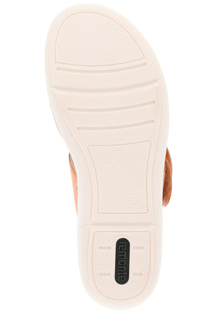 Remonte Pantoletten Lederimitat Magenta