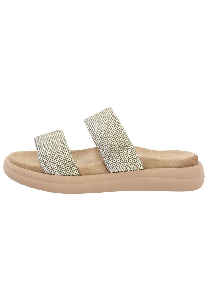 Pantoletten Remonte Pantoletten Lederimitat Cream