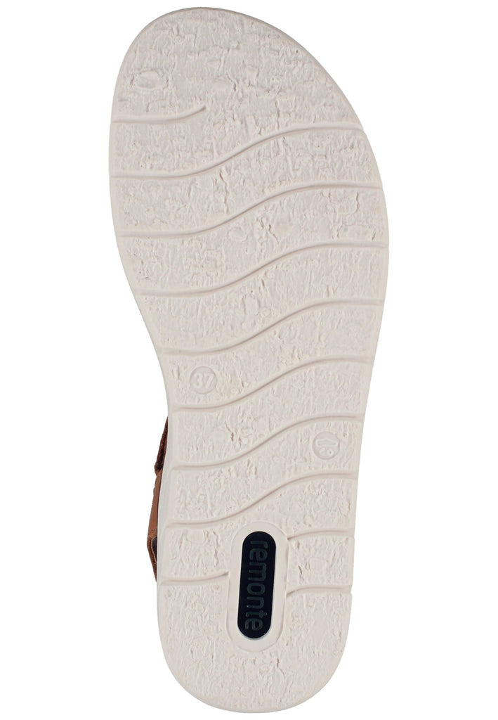Remonte Sandalen Glattleder Braun/Beige