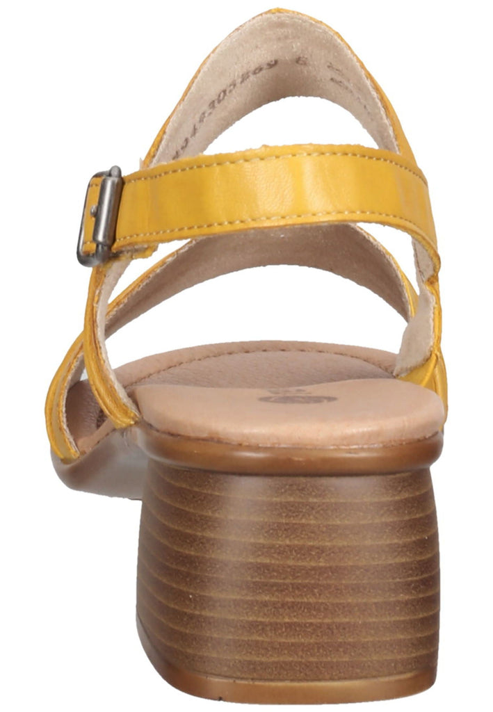 Remonte Sandalen Glattleder Gelb