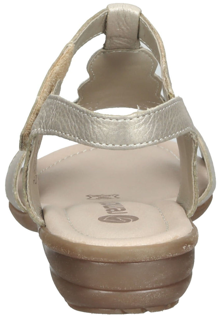 Remonte Sandalen Glattleder Gold