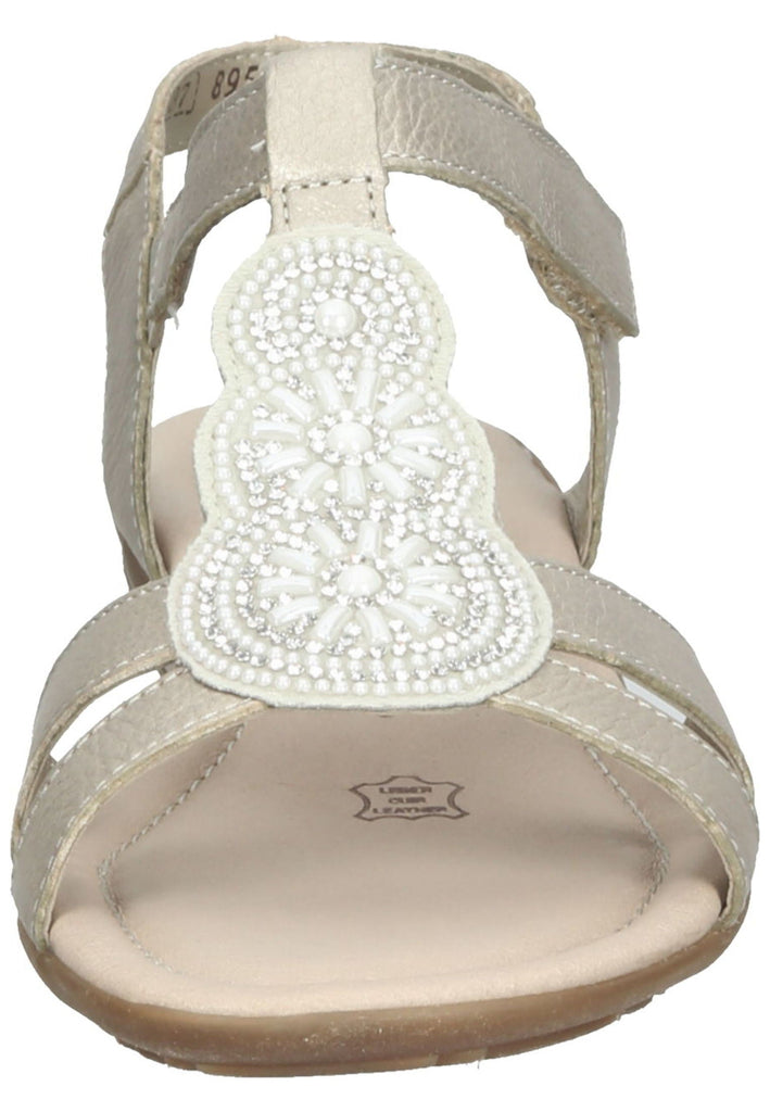 Remonte Sandalen Glattleder Gold