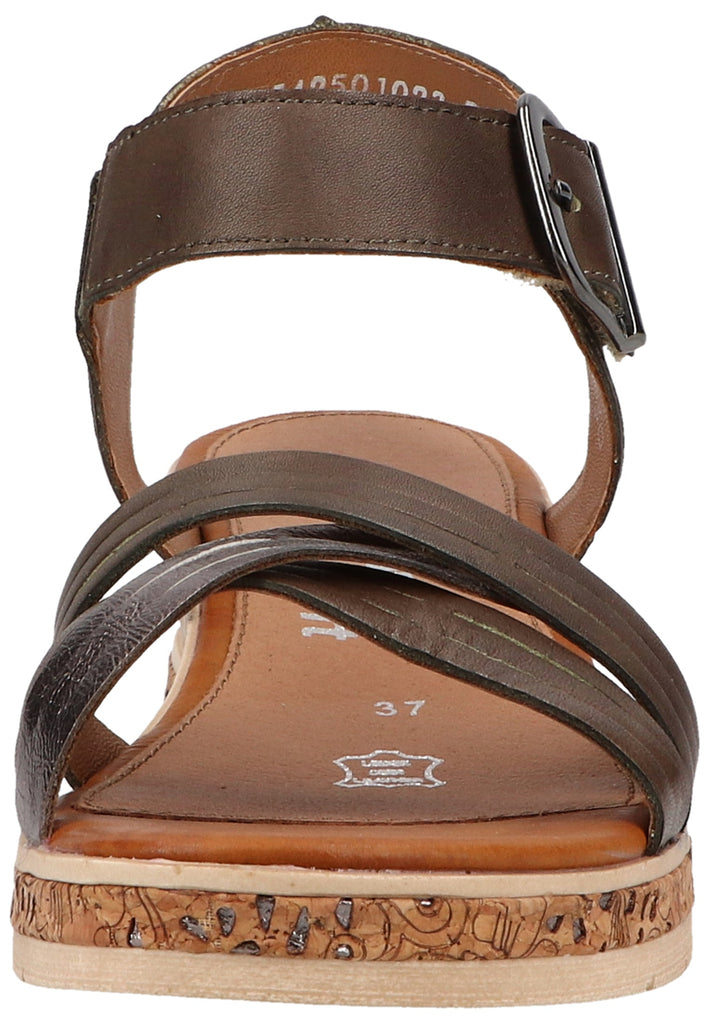 Remonte Sandalen Glattleder Grün