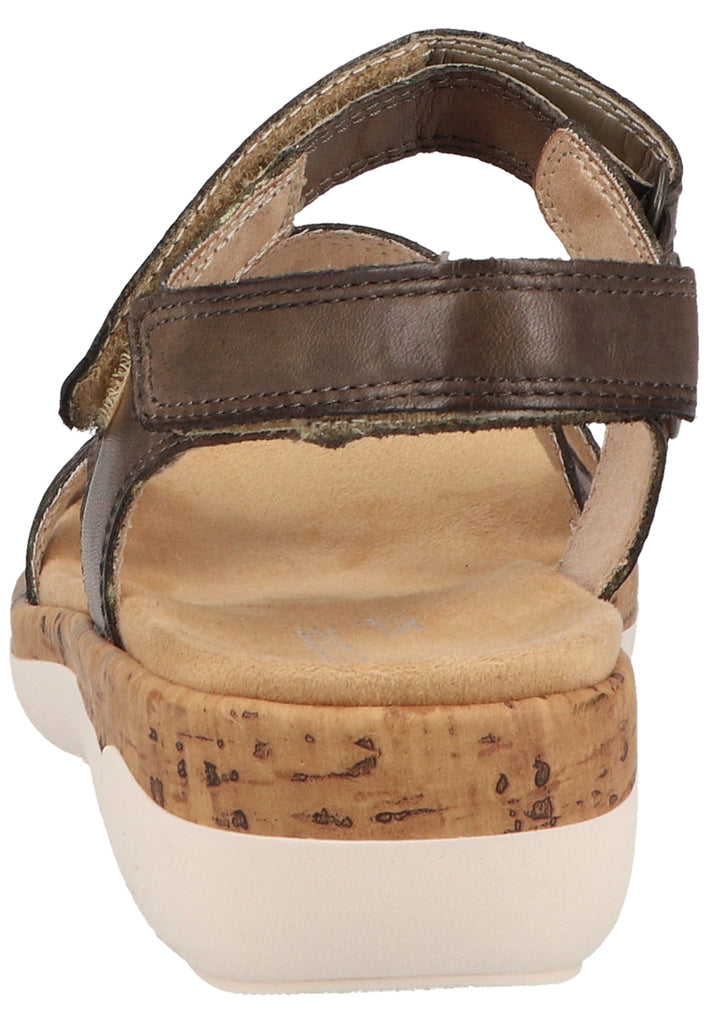 Remonte Sandalen Glattleder Grün