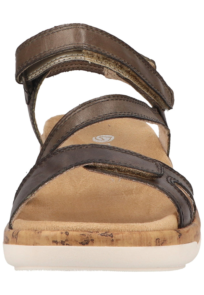 Remonte Sandalen Glattleder Grün