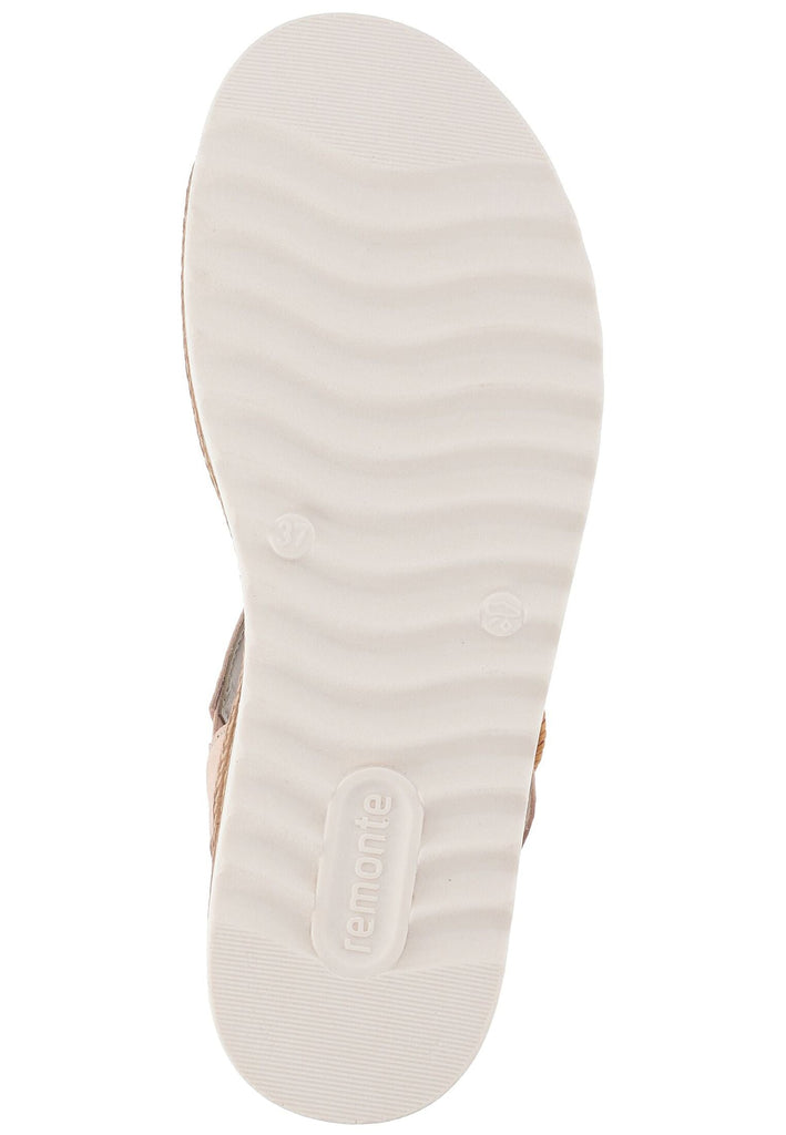 Remonte Sandalen Glattleder Kupfer