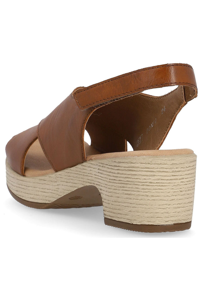 Remonte Sandalen Glattleder Muskat