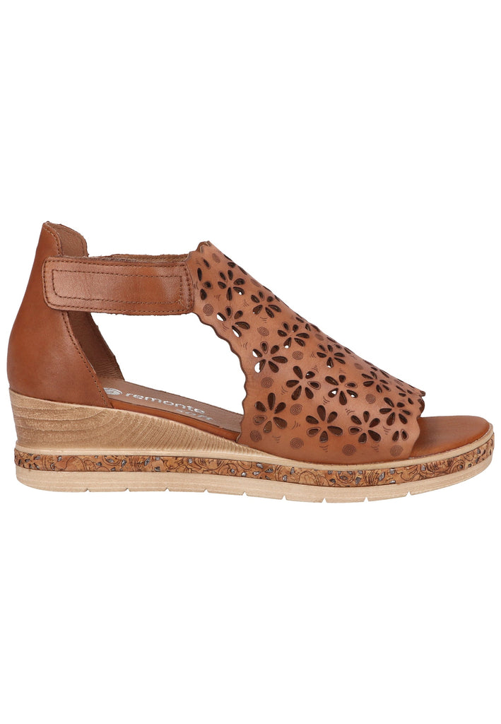 Remonte Sandalen Glattleder Muskat