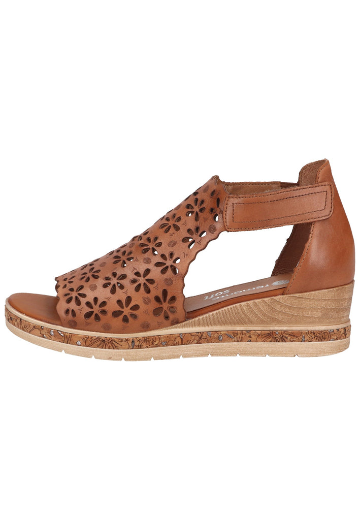 Remonte Sandalen Glattleder Muskat