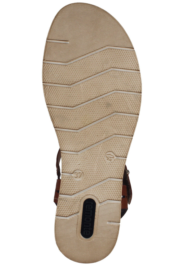 Remonte Sandalen Glattleder Muskat