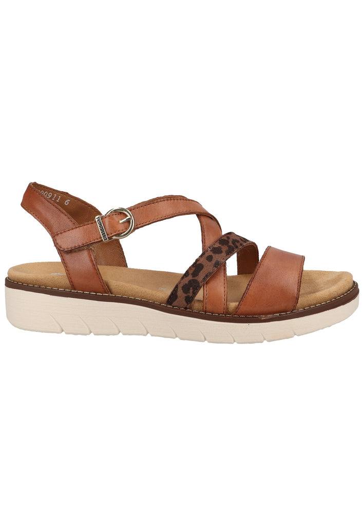 Remonte Sandalen Glattleder Muskat