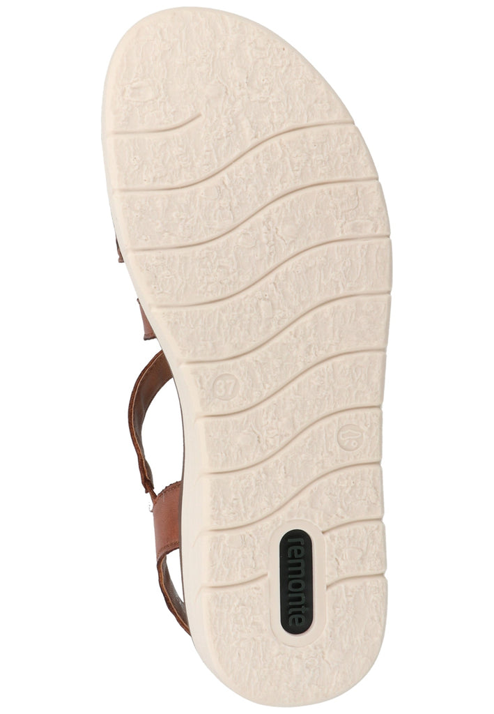 Remonte Sandalen Glattleder Muskat
