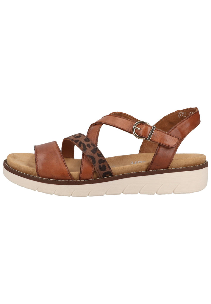 Remonte Sandalen Glattleder Muskat