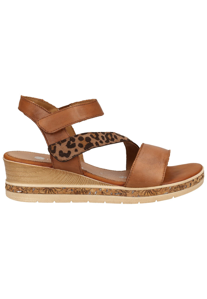 Remonte Sandalen Glattleder Muskat