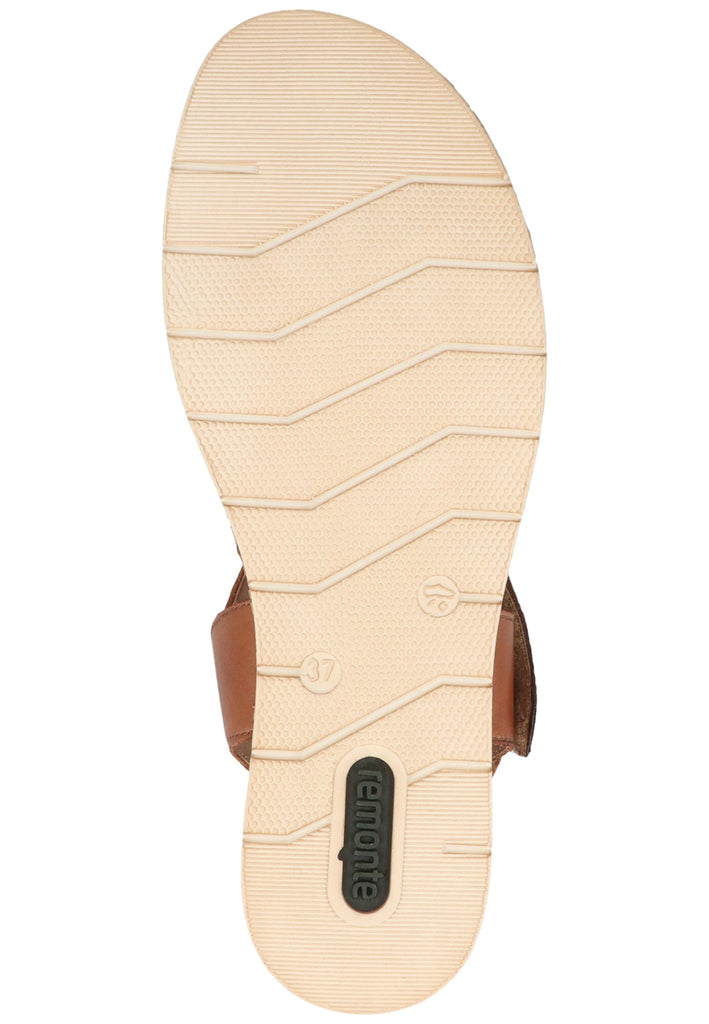 Remonte Sandalen Glattleder Muskat