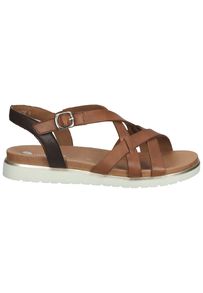 Remonte Sandalen Glattleder Muskat