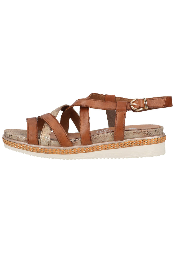 Remonte Sandalen Glattleder Muskat