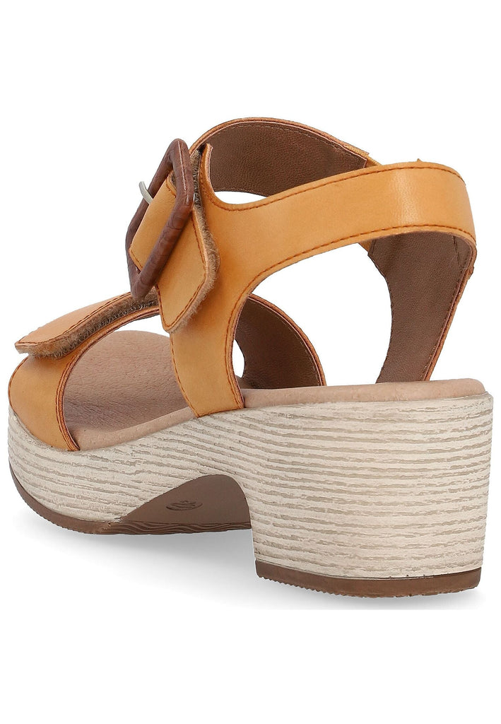 Remonte Sandalen Glattleder Orange