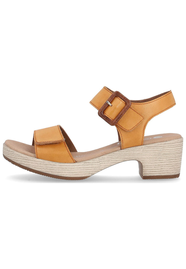 Remonte Sandalen Glattleder Orange