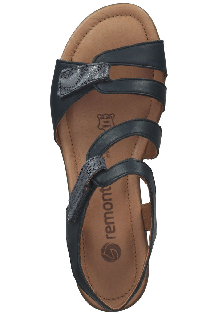 Remonte Sandalen Glattleder Pazifik