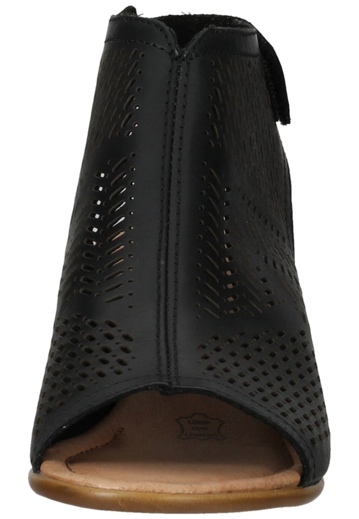 Remonte Sandalen Glattleder Schwarz