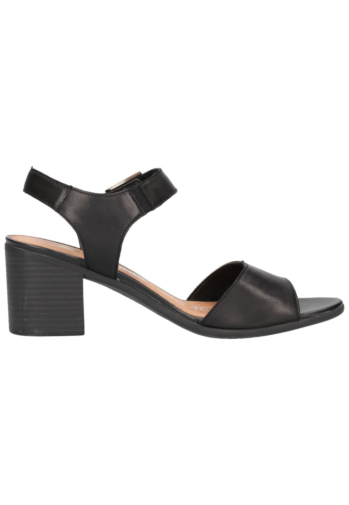 Remonte Sandalen Glattleder Schwarz
