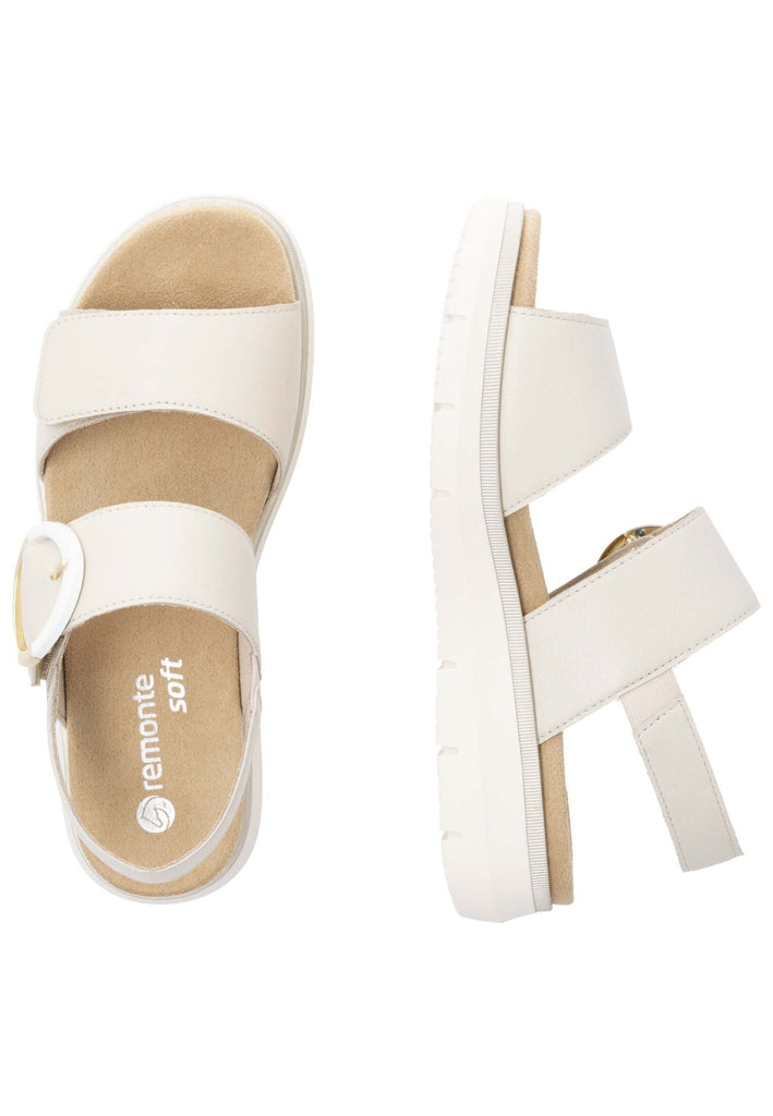 Remonte Sandalen Leder Beige