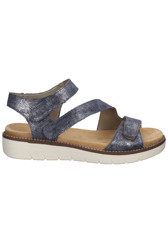 Remonte Sandalen Leder Blau
