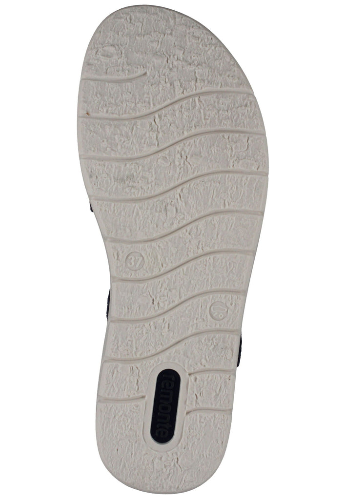 Remonte Sandalen Leder Blau
