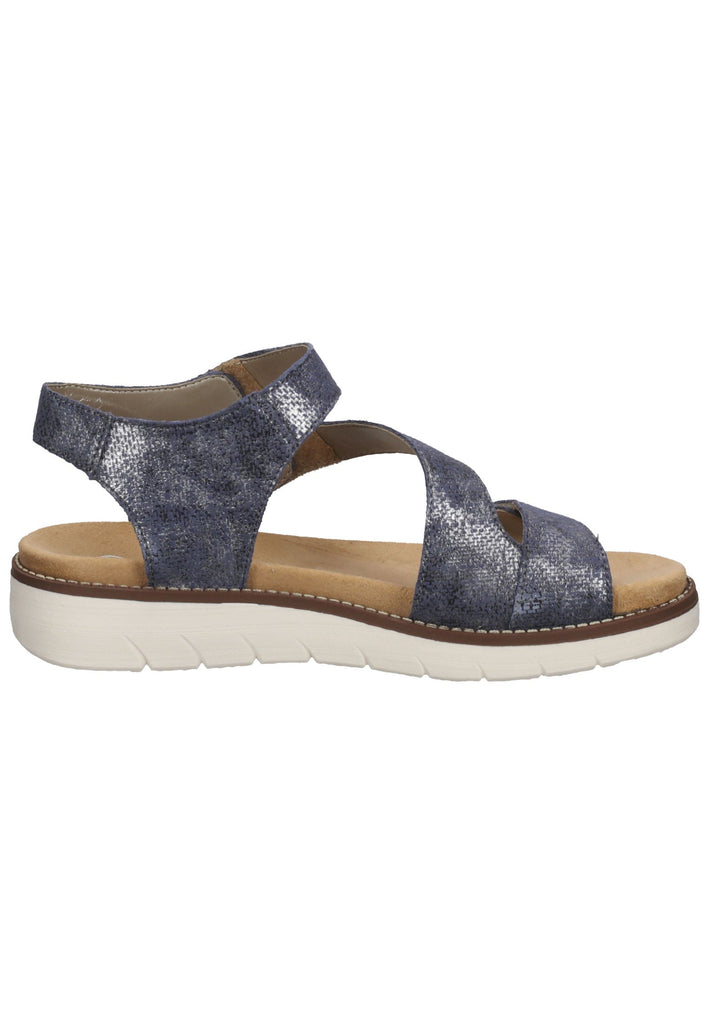 Remonte Sandalen Leder Blau