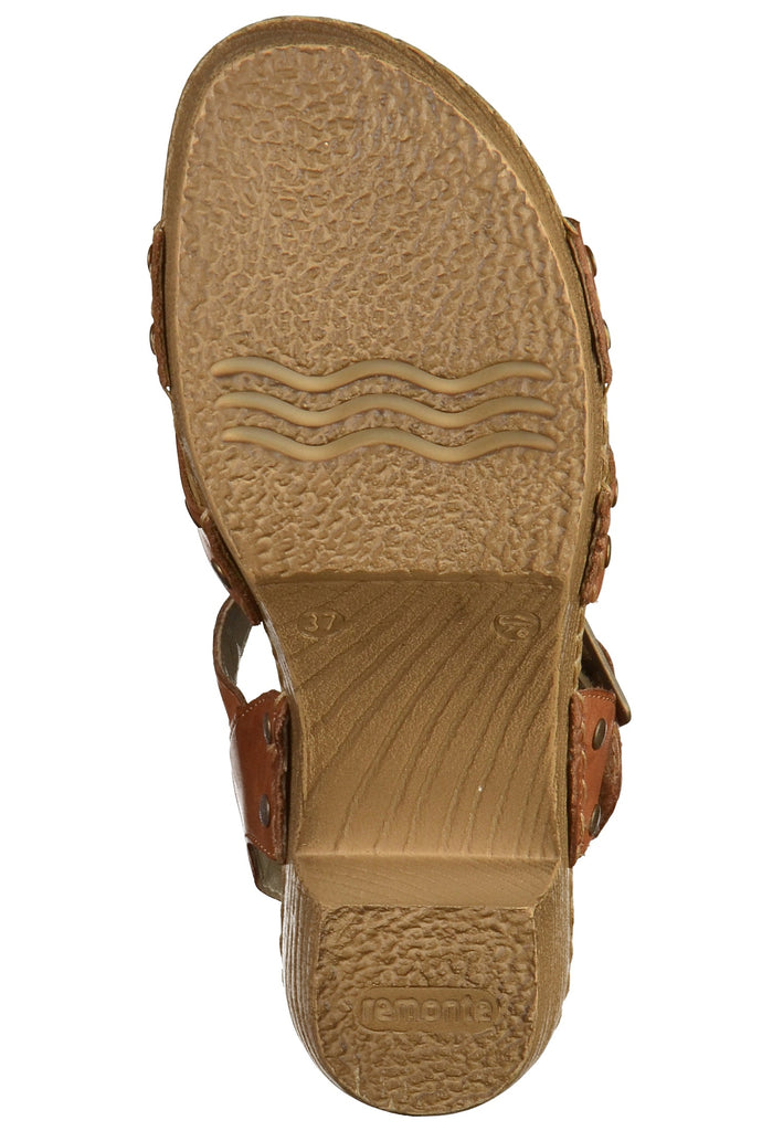 Remonte Sandalen Leder Braun