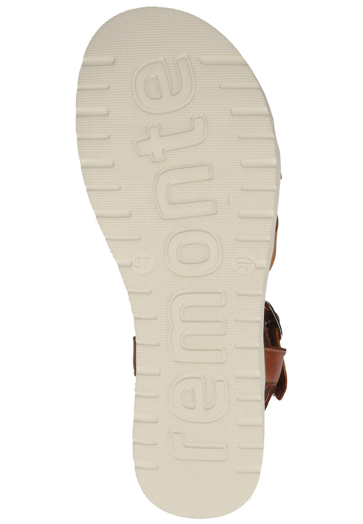 Remonte Sandalen Leder Gelb