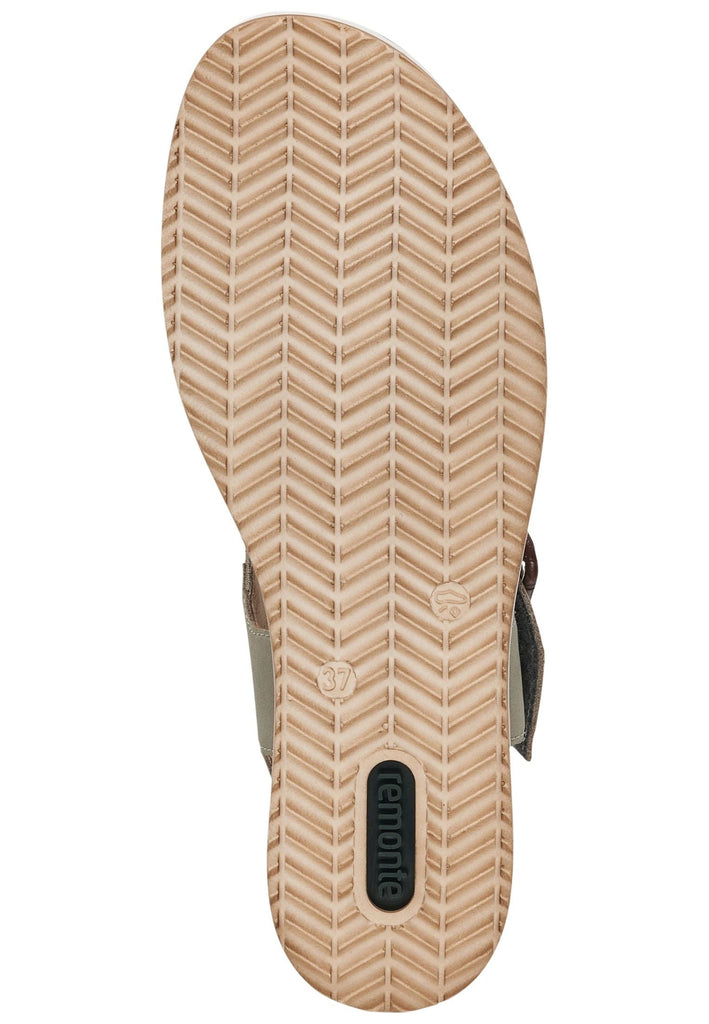 Remonte Sandalen Leder Grau