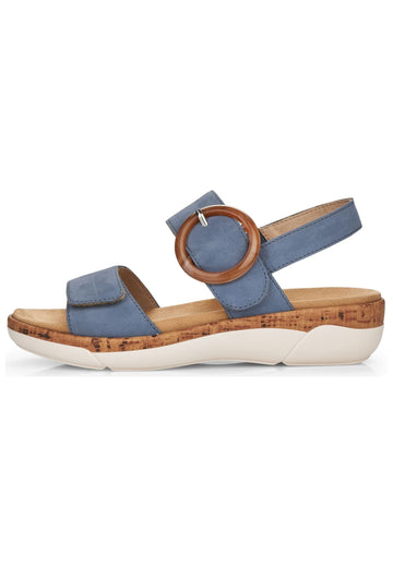 Remonte Sandalen Leder Jeans